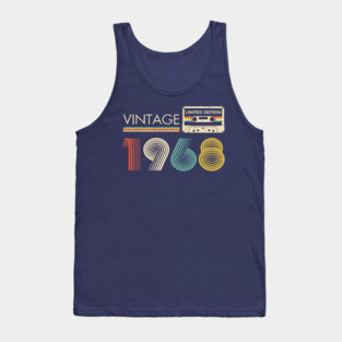 Vintage 1968 Limited Edition Cassette Tank Top
