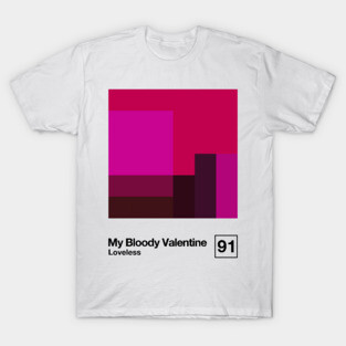 Loveless / Minimalist Style Graphic Artwork Design T-Shirt