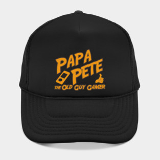 Papa Pete Text Logo #3 Hat
