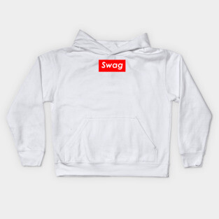 Swag (Red) Kids Hoodie