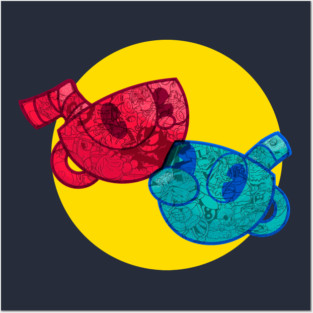 CUPHEAD AND MUGMAN Posters and Art