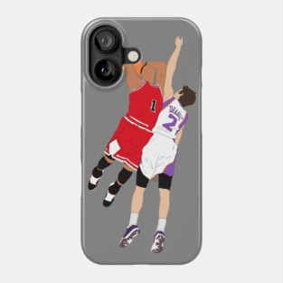 Derrick Rose Dunk On Goran Dragic Phone Case