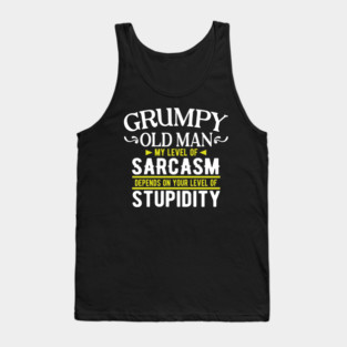 Grumpy Old Man Tank Top
