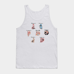 Ojibwe Land Mammals 01 Tank Top