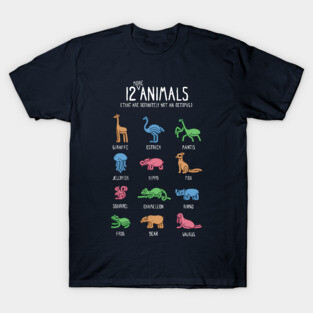 12 MORE Animals (That are Definitely Not an Octopus T-Shirt