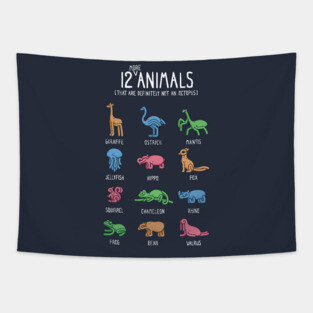 12 MORE Animals (That are Definitely Not an Octopus Tapestry