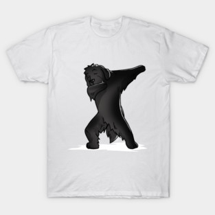 Funny Dabbing Newfoundland Dog T-Shirt