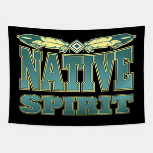 Native Spirit // Native Americans /Indigenous People designs Tapestry