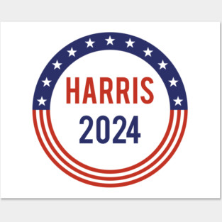 Harris 2024 Posters and Art