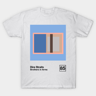 Brothers In Arms / Minimalist Style Graphic Poster Design T-Shirt