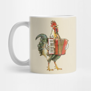 Accordion Chicken Mug