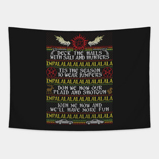 A Supernatural Carol Tapestry