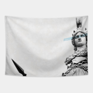Athena the goddess of wisdom Tapestry