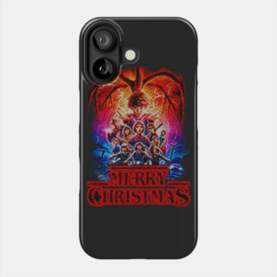 Stranger Things Ugly Christmas Sweater Phone Case