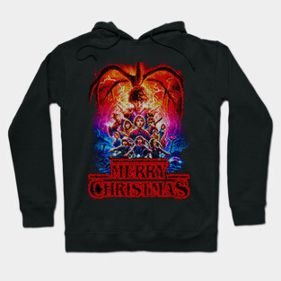 Stranger Things Ugly Christmas Sweater Hoodie