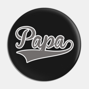 Papa Logo Pin