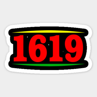 Black History Month African American Heritage 1619 Magnet