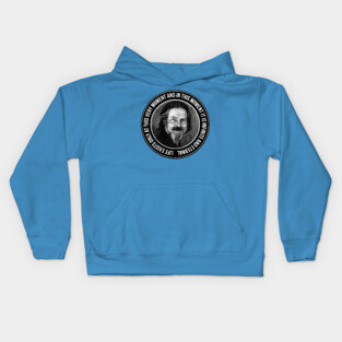 Alan Engraving Tribute 2 Kids Hoodie