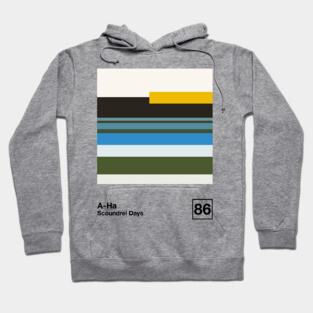 Scoundrel Days / Minimalist Style Graphic Artwork Design Hoodie