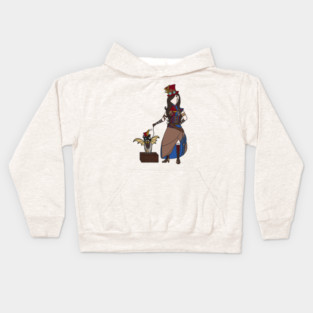 Steampunk Woman of Wonder Kids Hoodie