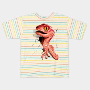 Baby Velociraptor Hatching Kids T-Shirt