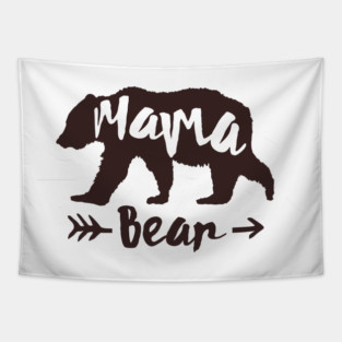 Mama Bear Vintage Tapestry