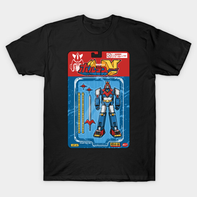 Voltes V Action figure T-Shirt by Kensuke