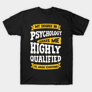 Psychology Psychologist Gift T-Shirt