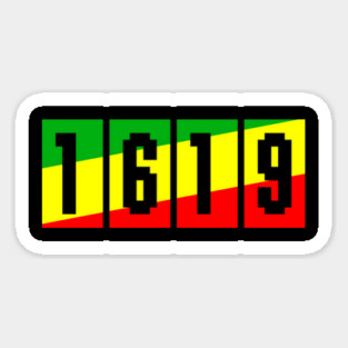 1619 Project Black History Month Magnet