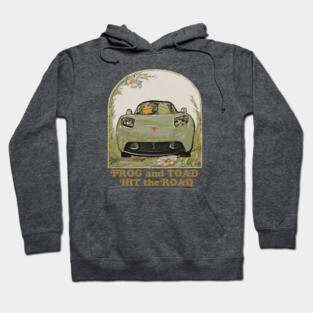 Frog And Toad Hit The Road Hoodie