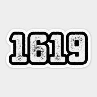 1619 Design - African American Our Ancestors Sticker