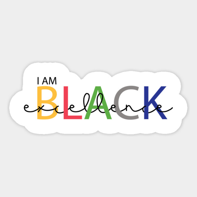 I am black excellence Magnet by UrbanLifeApparel