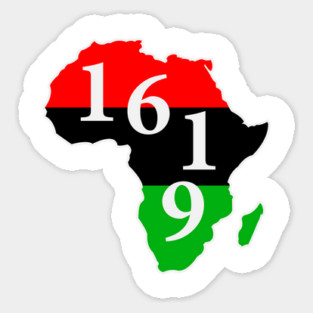 1619 Black Histroy Sticker