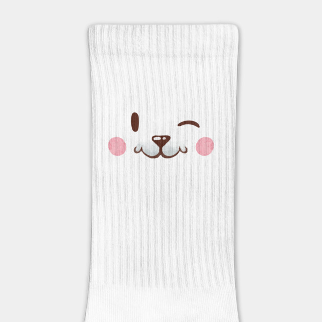 Cute Watercolor bunny Face by Tshirtiz