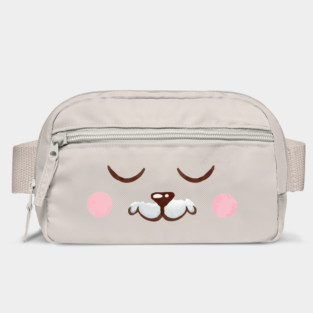 Cute Watercolor bunny Face Bag