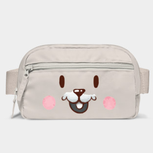 Cute Watercolor bunny Face Bag