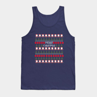 Santa Claus Ugly Christmas Sweater Shirt Tank Top
