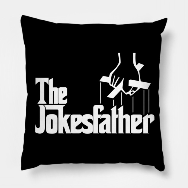 the jokesfather funny dad jokes Pillow by Tshirtiz