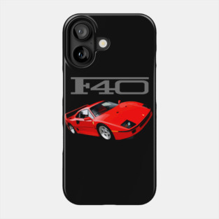 F40 Italian Supercar Phone Case