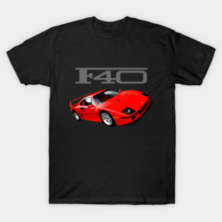 F40 Italian Supercar T-Shirt