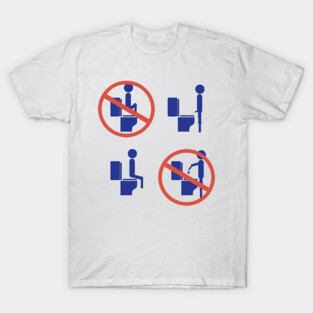 Simple Rules For The Toilet T-Shirt