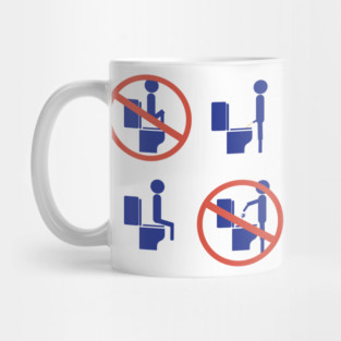 Simple Rules For The Toilet Mug