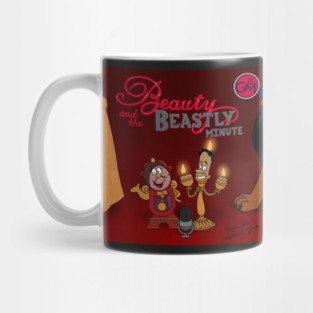 NEW Beauty and the Beastly Minute Logo Mug