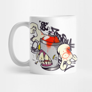 Spray paint Mug