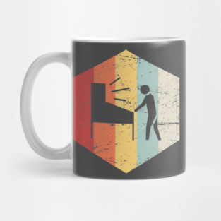 Retro 70s Pinball Player Mug
