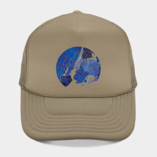 New York City Map Hat