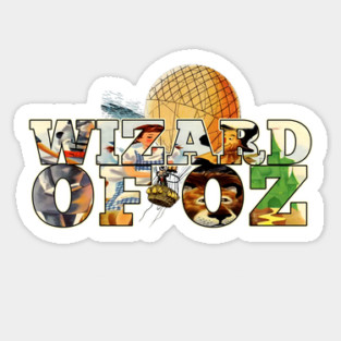 The Wizard of Oz Comic Book Style Official Story Book Edition Sticker