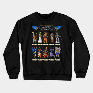 Ancient Egyptian Gods Crewneck Sweatshirt