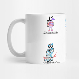 Ojibwe flying Mammals 01 Mug