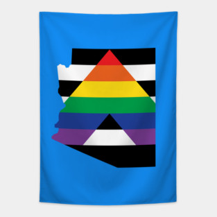 Arizona Straight Ally Pride Tapestry